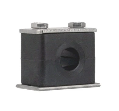SM4012RIS By ZSi-Foster | Weld Mount Beta Clamp (Metric) | Standard Series With Rubber Insert | For 12mm Assembly | Polypropylene/Steel 1 SM4012RIS By ZSi-Foster | Weld Mount Beta Clamp (Metric) | Standard Series With Rubber Insert | For 12mm Assembly | Polypropylene/Steel