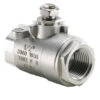 V502SS-6-SUB By Parker | Rotary Actuator | 3/8" Size X 10-24 Female PNC Port | 15/16" Hex (H) | 2.07" Length | Straight | Brass