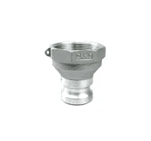 A3040A By Jason Industrial | Reducing Cam And Groove | Part A | 3" Male Adapter X 4" Female NPT | Aluminum