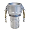 AL-C200 By Kuriyama | Quick-Acting Coupling | Part C | 2" Female Coupler X 2" Hose Shank | Aluminum