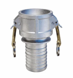 AL-C200 By Kuriyama | Quick-Acting Coupling | Part C | 2" Female Coupler X 2" Hose Shank | Aluminum