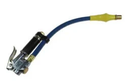 TGC092 By Coilhose | Inflator Gauge | 10-90 PSI | 12" Hose | Dual Foot Chuck