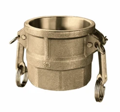 BR-D075 By Kuriyama | Quick-Acting Coupling | Part D | 3/4" Female Coupler X 3/4" Female NPT | Brass