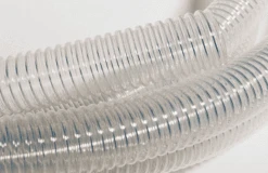 FXFE6.CONV.12S Versilon™ By Saint Gobain | 5/8" I.D. X 3/4" O.D. X .025" Wall | ConvoFlex | Convoluted Flexible FEP Tubing | 50' Package Length