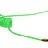 PR14-5A-G By Coilhose | Flexcoil Air Hose | 1/4" Hose ID X 3/8" Hose OD | 1/4" Male NPT Reusable Swivel & Rigid Fittings | Green | Polyurethane | 5ft