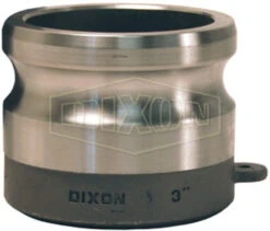 200AWBPSTSS By Dixon Valve | Cam & Groove Adapter For Welding | 2" Adapter Butt Weld X Schedule 40 Pipe/Socket Weld To Nominal Tubing | 316 Stainless Steel