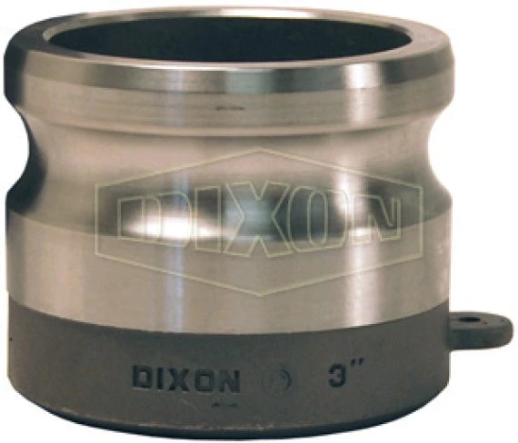 200AWBPSTSS By Dixon Valve | Cam & Groove Adapter For Welding | 2" Adapter Butt Weld X Schedule 40 Pipe/Socket Weld To Nominal Tubing | 316 Stainless Steel