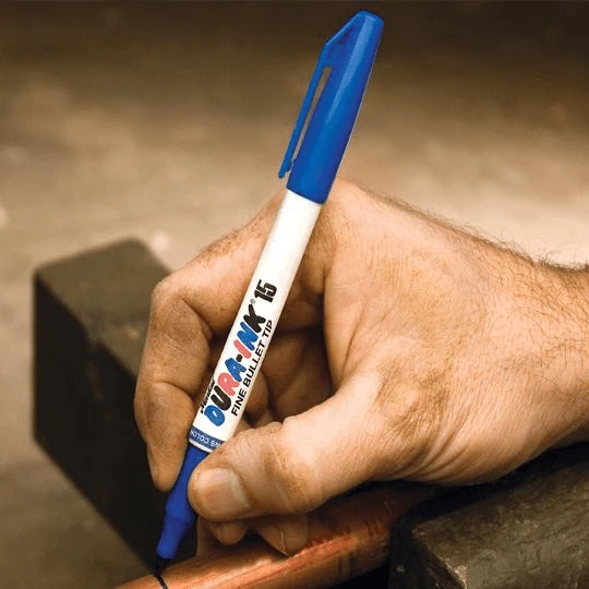 096025 By Markal | DURA-INK 15 | 1/16" (1.5 Mm) Mark Size | Blue | Case Of 72 2 096025 By Markal | DURA-INK 15 | 1/16" (1.5 Mm) Mark Size | Blue | Case Of 72 - Image 2