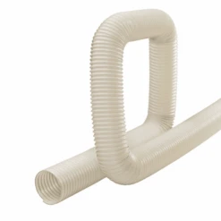 EDW-400X20 By Kuriyama | Tiger-Duct® Extendo-Duct® Air Ducting Hose | White | ID: 4" | OD: 4.17" | 20ft Length