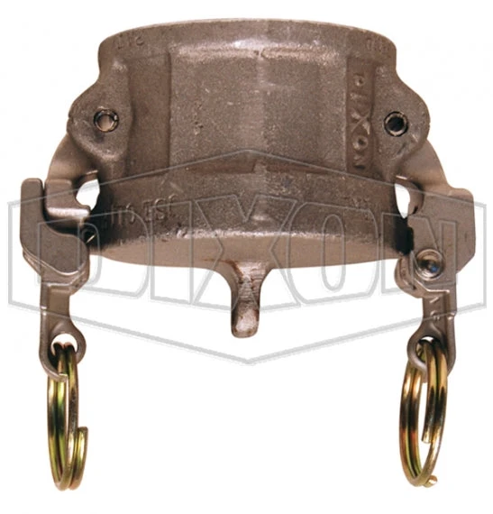 AH400EZ By Dixon Valve | EZ Boss-Lock Cam & Groove Dust Cap | Type H | 4" Coupler End | Aluminum 1 AH400EZ By Dixon Valve | EZ Boss-Lock Cam & Groove Dust Cap | Type H | 4" Coupler End | Aluminum