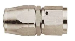 FBE1015 (FCE1015) Eaton Aeroquip® -12 Reusable S.A.E. 37° (JIC/AN) Swivel Straight Fitting - Aluminum Nickel-Plated
