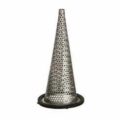 FNS400 By Kuriyama | Funnel Strainer With Buna Gasket | 4" | 9.50" Length | 0.158" Hole Size | 304 Stainless Steel