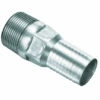 SPN125 By Kuriyama | Hose Nipple | 1-1/4" Male NPT X 1-1/4" Hose Shank | 125 PSI | Zinc Plated Steel