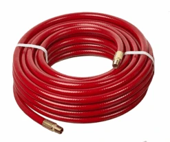 HS1184-04X50 Kuri-Tec By Kuriyama | HS1184 Series | Utility-Grade Air Tool Hose Assembly | Red | 1/4" ID | .475" OD | PVC | 50ft Length