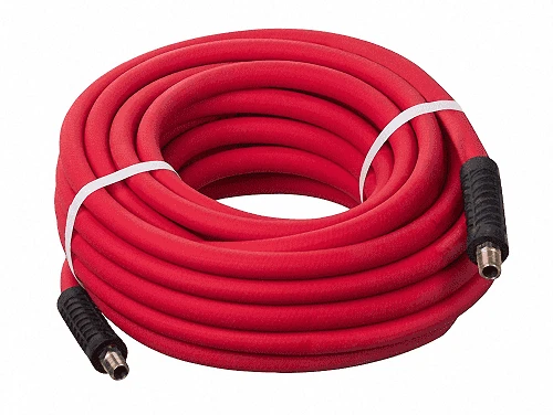 HS1234-06X25 Kuri-Tec By Kuriyama | TUNDRA-AIR HS1234 Series | High Grade Low Temperature Air Hose Assembly | Red | 3/8" ID | .625" OD | 25ft Length 1 HS1234-06X25 Kuri-Tec By Kuriyama | TUNDRA-AIR HS1234 Series | High Grade Low Temperature Air Hose Assembly | Red | 3/8" ID | .625" OD | 25ft Length
