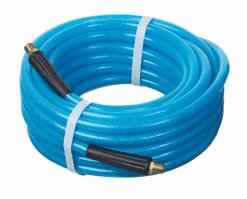 HS5090-06X50 Kuri-Tec By Kuriyama | PNEU-THANE HS5090 Series | Lightweight Reinforced Polyurethane Pneumatic Air Tool Hose Assembly | Aqua | 3/8" ID | .560" OD | 50ft Length