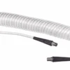 HSC2840-06X50 Kuri-Tec By Kuriyama | HSC2840 Series | Self-Store Coiled Tubing Assemblies For Air Tool Service | 3/8" ID | .570" OD | 3/8" X 1/4" Male NPT Fittings | Ether-Based Polyurethane | Blue Tint | 50ft Length