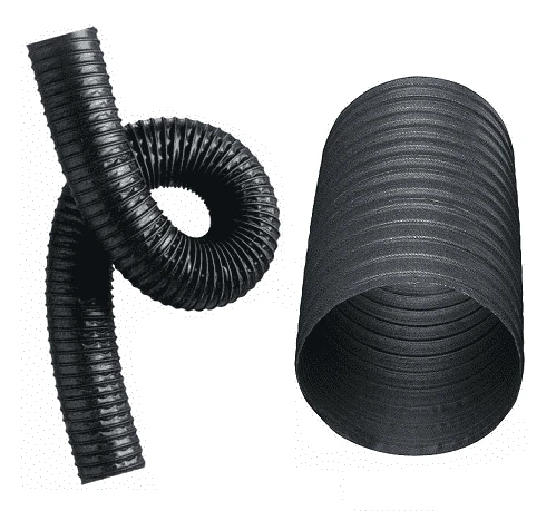 HTNP2-800X25 By Kuriyama | Series HTNP | Neo-Duct Ducting Hose | Black | ID: 8" | 19 PSI | Neoprene Coated | 25ft Length 1 HTNP2-800X25 By Kuriyama | Series HTNP | Neo-Duct Ducting Hose | Black | ID: 8" | 19 PSI | Neoprene Coated | 25ft Length