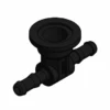M100050HBT By Banjo | Manifold Flange Connections | 1" Hose Barb X 1/2" Hose Barb X 1in Manifold Flange | Pack Of 10