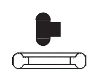 42MP-SFY50 Dixon Valve 1/2" FKM Sanitary Clamp Gasket - Black