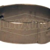 123R By Dixon Valve | Pinch-On Clamp | Single Ear | 0 .275" Band Width | 15/32" Nominal Size | Clamp Range: 0.409" Closed To 0.484" Open | 304 Stainless Steel | Box Of 100