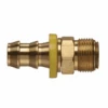 POFMIV-0808 By Kuriyama | 1/2" Push-On Fitting | 3/4-16" Male Inverted Flare UNF | 1/2" Hose Size | Brass