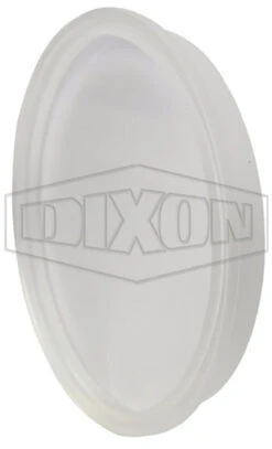 B5416MP-A250 By Dixon Valve | Sanitary Sight Glass End Cap | Tube OD 2-1/2" | Acrylic Plastic