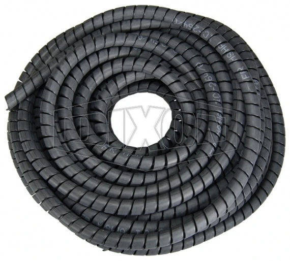 FRSGX40 By Dixon Valve | Spiral Hose And Cable Protection | Flame Retardant | 1.50" Nominal ID | 66ft Coil Length