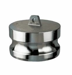 SS-DP250 By Kuriyama | Quick-Acting Coupling | Part DP | 2-1/2" Dust Plug | 316 Stainless Steel