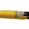 T142AK300X100 Alfagomma By Kuriyama | High Temperature | Oil Resistant Braided Air Hose | Yellow | 3" ID | 3.54" OD | 450 PSI | Reinforced Steel | 100ft Length