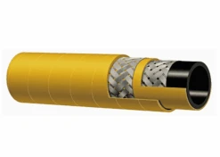T146AK200X50 Alfagomma By Kuriyama | Braided MSHA Mine Spray Hose | Yellow | 2" ID | 2.48" OD | 1000 PSI | 50ft Length