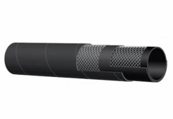 T204AA600X20 Alfagomma By Kuriyama | Water S & D Hose | Black | 6" ID | 6.54" OD | 75 PSI | SBR | 20ft Length
