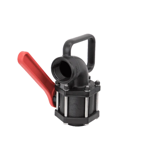 VA200FP By Banjo | Nozzle Valve | 2" Female NPT (Full Port) | 2" Male NPT X 8" Nozzle | 2" Opening Thru Ball | 90° Elbow | 225 PSI | Polypropylene | Pack Of 6 1 VA200FP By Banjo | Nozzle Valve | 2" Female NPT (Full Port) | 2" Male NPT X 8" Nozzle | 2" Opening Thru Ball | 90° Elbow | 225 PSI | Polypropylene | Pack Of 6