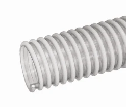 WBS400X100 Tigerflex By Kuriyama | WBS Series | Food Grade Static Dissipative Material Handling Hose | 4" ID | PVC | 100ft Length