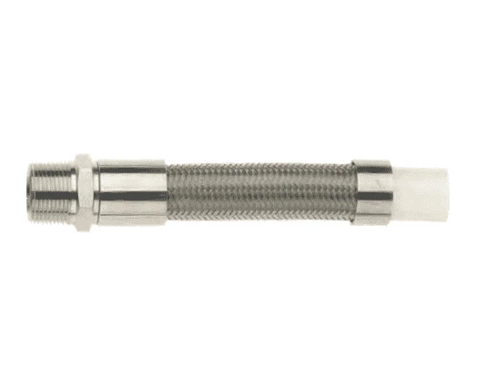 WSB-20Z Dixon Valve Bulk -20Z Nominal Smooth Bore PTFE Hose - White Non-Conductive Tube (Double Braided) - 1-1/4" Nominal Size - 1.125" Average ID 1 WSB-20Z Dixon Valve Bulk -20Z Nominal Smooth Bore PTFE Hose - White Non-Conductive Tube (Double Braided) - 1-1/4" Nominal Size - 1.125" Average ID